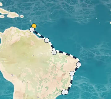 13 Night Bridgetown to Rio de Janeiro cruise