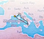 7 Night Toulon to Toulon cruise