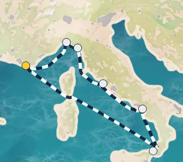 7 Night Toulon to Toulon cruise