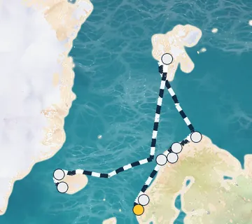14 Night Bergen to Reykjavik cruise