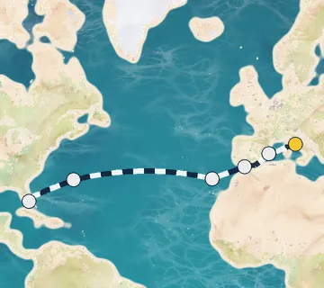 14 Night Rome to Miami cruise