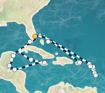 21 Night Ft. Lauderdale to Ft. Lauderdale cruise