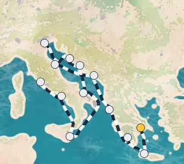 14 Night Athens to Rome cruise