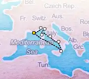 8 Night Toulon to Toulon cruise