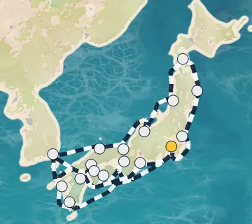 24 Night Tokyo to Tokyo cruise