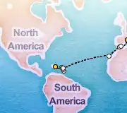 18 Night Santo Domingo to Barcelona cruise
