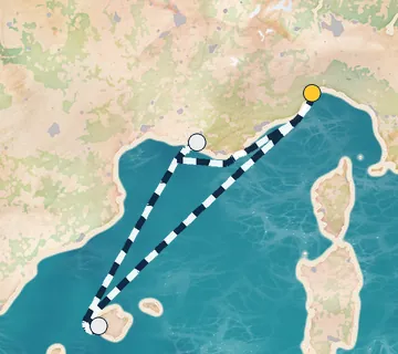 4 Night Savona to Savona cruise