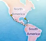 15 Night Miami to Los Angeles cruise