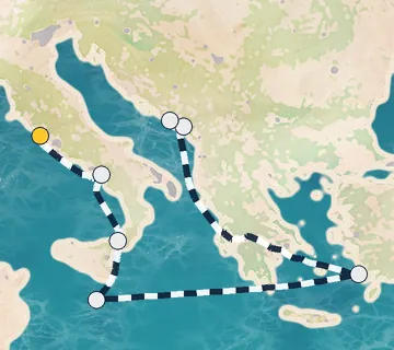 7 Night Rome to Dubrovnik cruise