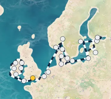 29 Night London to Copenhagen cruise