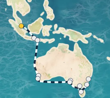 19 Night Singapore to Sydney cruise