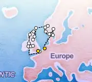 21 Night Tilbury to Amsterdam cruise