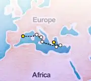 9 Night Barcelona to Athens cruise