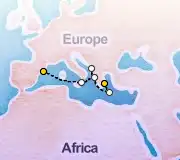 7 Night Athens to Barcelona cruise