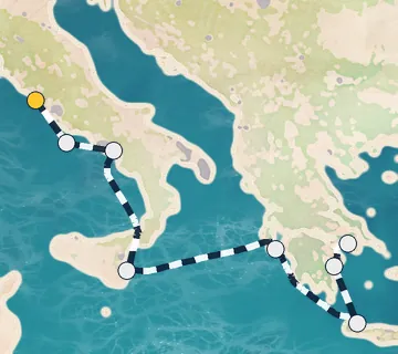 8 Night Rome to Athens cruise