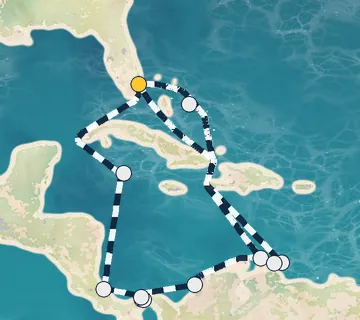 21 Night Ft. Lauderdale to Ft. Lauderdale cruise