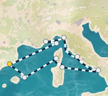 10 Night Barcelona to Barcelona cruise