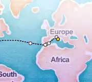 14 Night Rome to Bayonne cruise