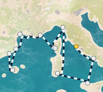 12 Night Rome to Barcelona cruise