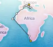 24 Night Cape Town to Trieste cruise