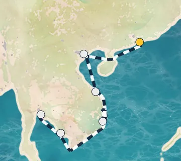 14 Night Hong Kong to Bangkok cruise