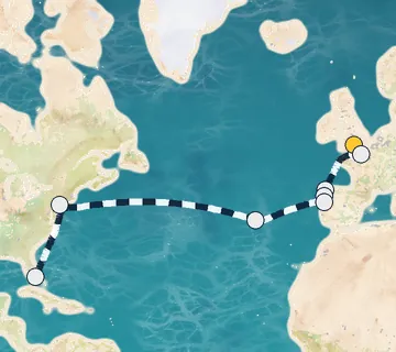 17 Night London to Miami cruise