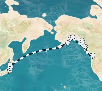 25 Night Tokyo to Vancouver cruise