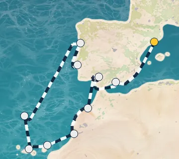 11 Night Barcelona to Lisbon cruise
