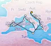 21 Night Trieste to Trieste cruise
