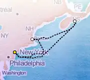 7 Night New York to New York cruise