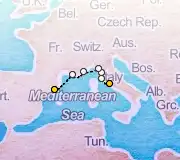 7 Night Rome to Barcelona cruise