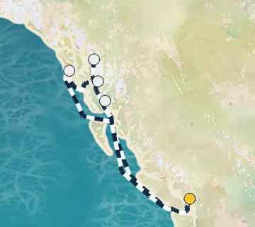 7 Night Vancouver to Vancouver cruise