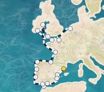 20 Night Barcelona to Amsterdam cruise