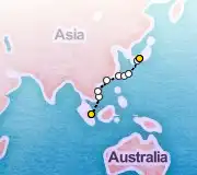 15 Night Singapore to Kobe cruise
