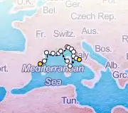 16 Night Barcelona to Rome cruise
