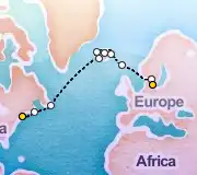 16 Night Copenhagen to Boston cruise