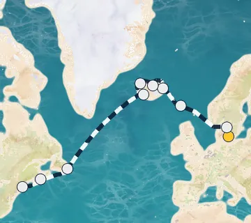 16 Night Copenhagen to Boston cruise