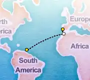 12 Night Lisbon to Barbados cruise