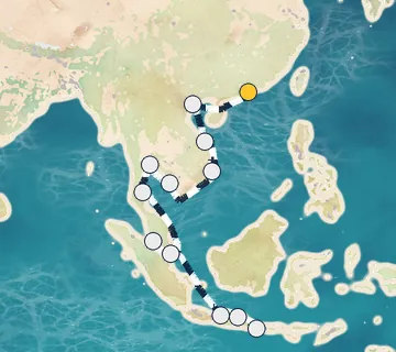 26 Night Hong Kong to Bali cruise