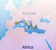 10 Night Athens to Barcelona cruise