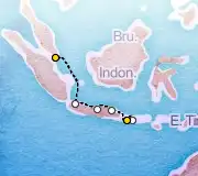 9 Night Bali to Singapore cruise
