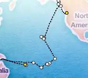 40 Night Vancouver to Lautoka cruise