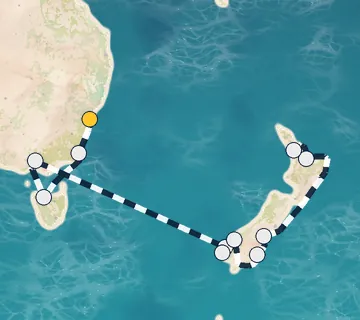 11 Night Sydney, Australia to Auckland cruise