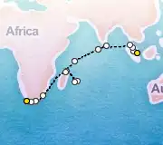 31 Night Singapore to Cape Town cruise