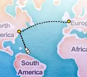 20 Night New York to London cruise