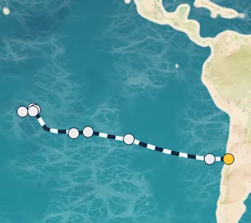 19 Night San Antonio to Papeete cruise