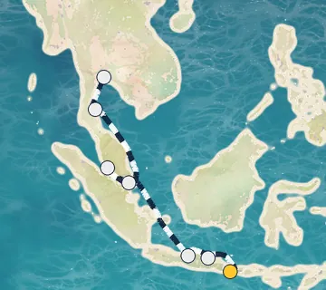 12 Night Benoa to Bangkok cruise