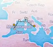 7 Night Barcelona to Naples cruise