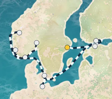 10 Night Stockholm to Oslo cruise