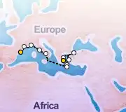 12 Night Athens to Barcelona cruise